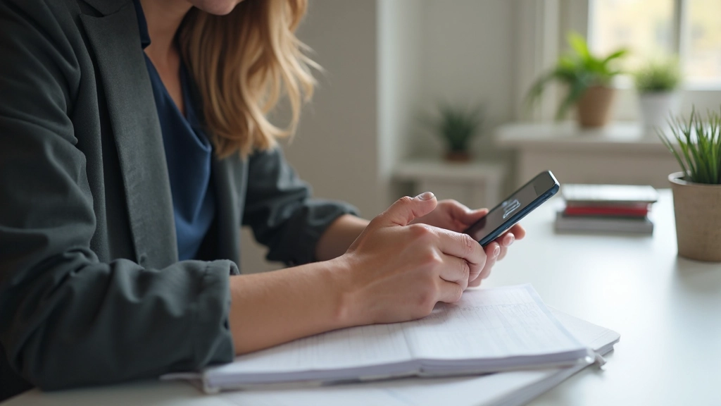 Visuele weergave van Pomodoro-technieken met timer en takenlijst op bureauomgeving